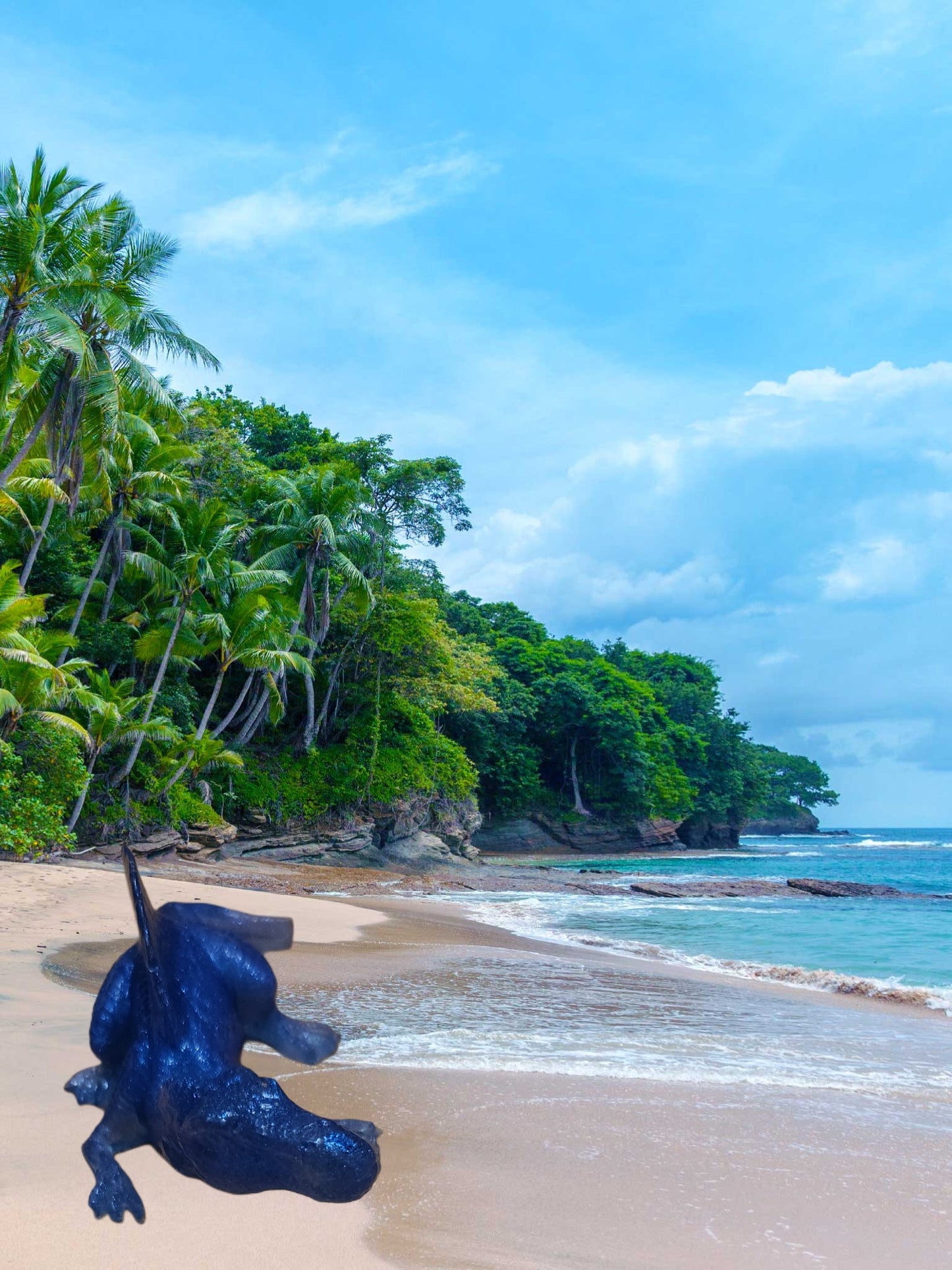 Blue dinosaur