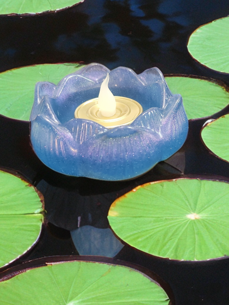 Lotus tea light set
