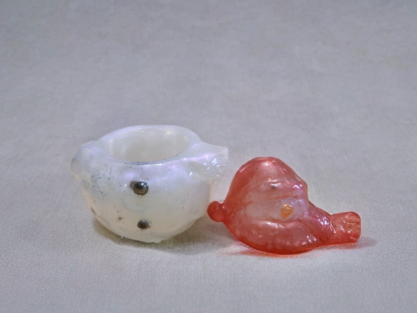 Snowman trinket box