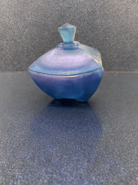 Blue/purple trinket box