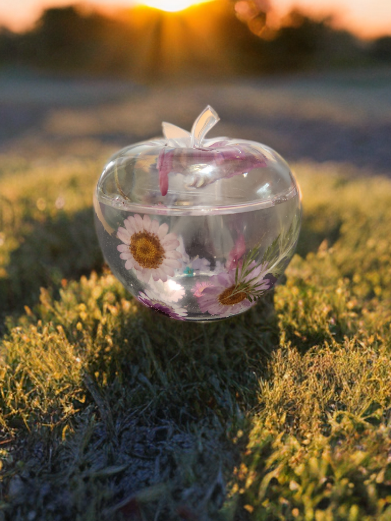 Floral trinket box