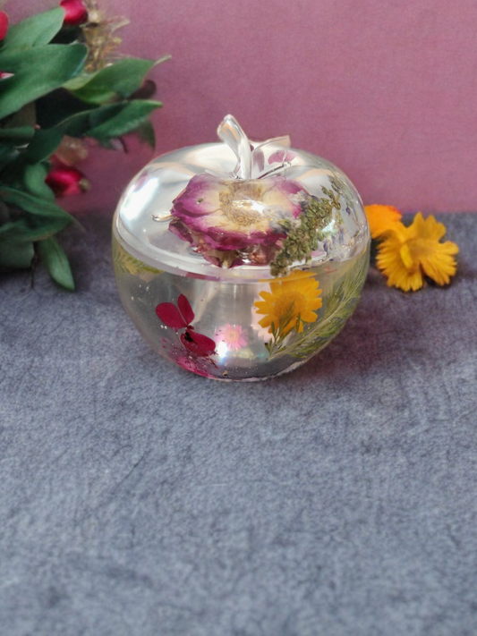 Floral trinket box