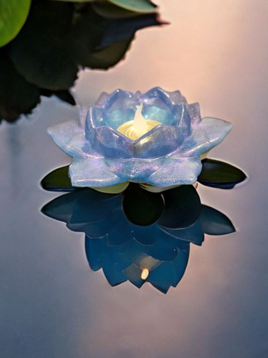 Lotus tea light set
